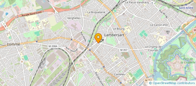 localisation de l'entreprise MLC NORD à LAMBERSART