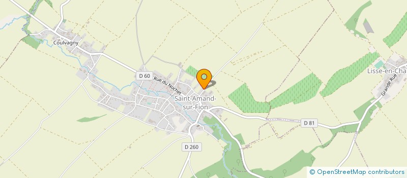 localisation de l'entreprise MLC PRESTA'VIGNE  SAINT-AMAND-SUR-FION