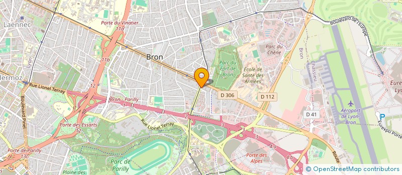 localisation de l'entreprise MLC PRESTIGE à BRON