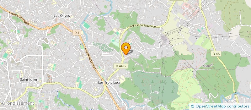 localisation de l'entreprise MLC SASU à MARSEILLE