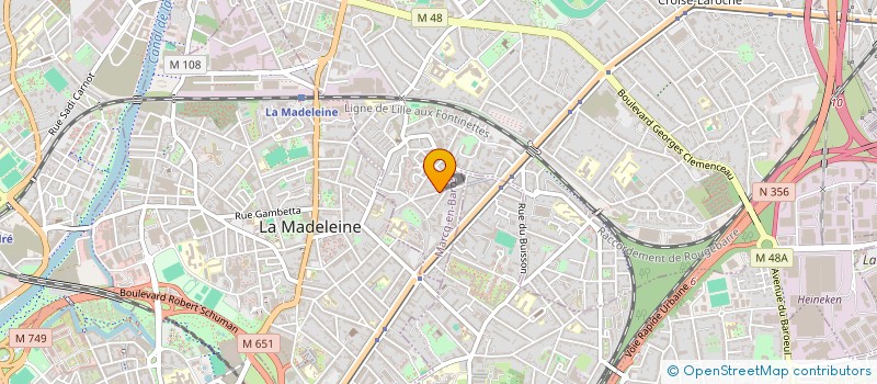 localisation de l'entreprise MLC SUD à MARCQ-EN-BARŒUL