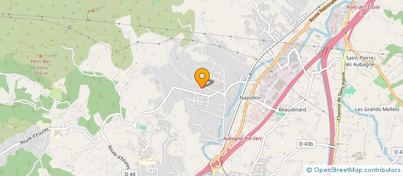 localisation de l'entreprise MLC2  AUBAGNE