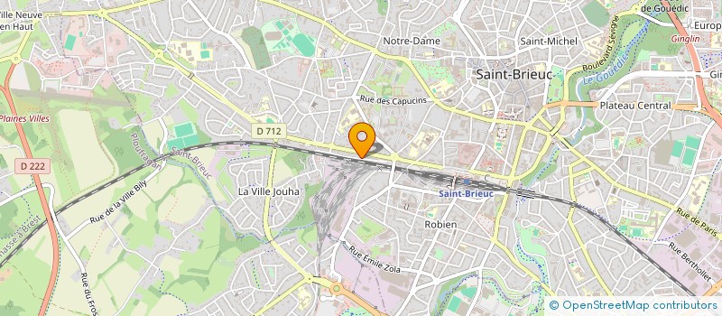 localisation de l'entreprise MLC3 DISTRIBUTION à SAINT-BRIEUC