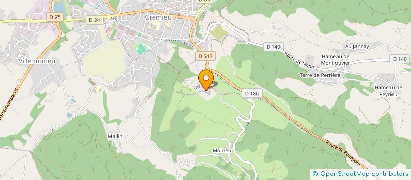 localisation de l'entreprise MLCE  DIZIMIEU