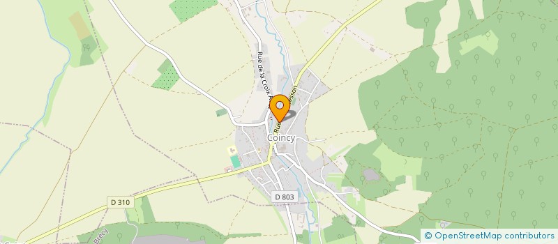 localisation de l'entreprise MLCF  COINCY