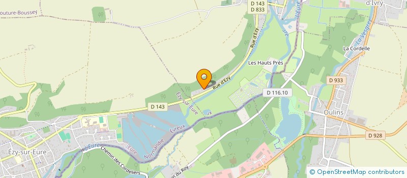 localisation de l'entreprise MLCG  EZY-SUR-EURE