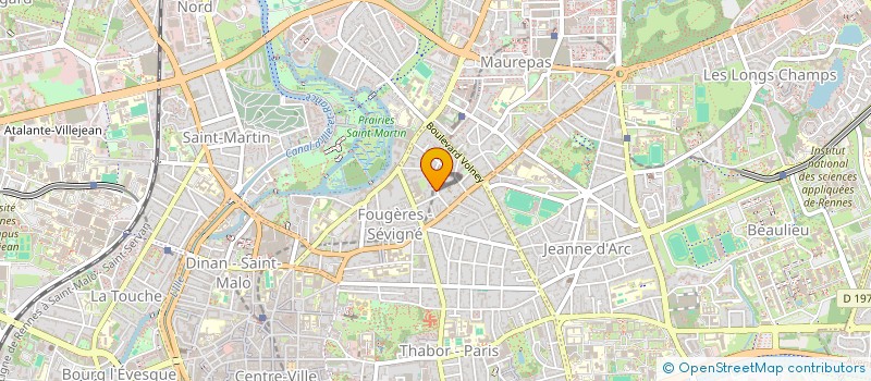 localisation de l'entreprise MLCINVEST  RENNES