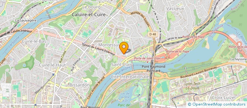 localisation de l'entreprise MLCM  CALUIRE-ET-CUIRE