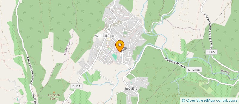 localisation de l'entreprise MLCP IMMOBILIER  VAILHAUQUES