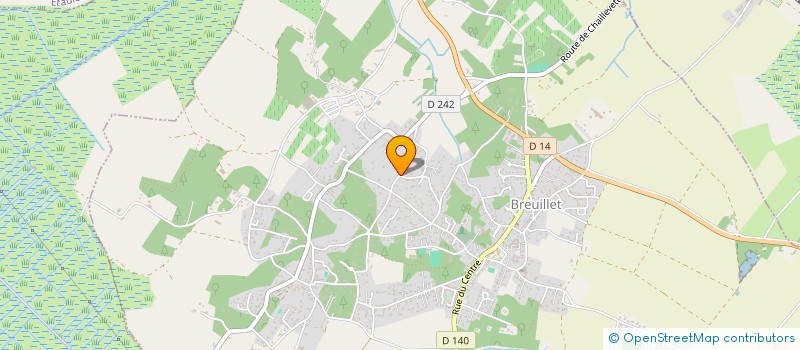 localisation de l'entreprise MLCR  BREUILLET