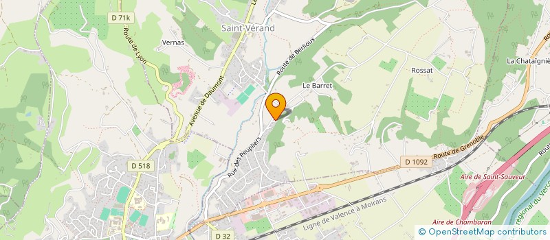 localisation de l'entreprise MLCTM  SAINT-VERAND