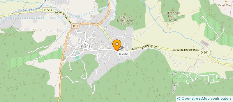 localisation de l'entreprise MLCV  RIANS