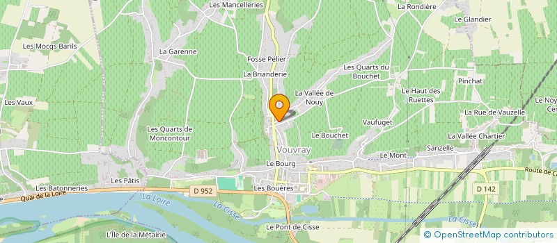 localisation de l'entreprise MLD à VOUVRAY