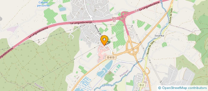 localisation de l'entreprise MLD  POUSSAN