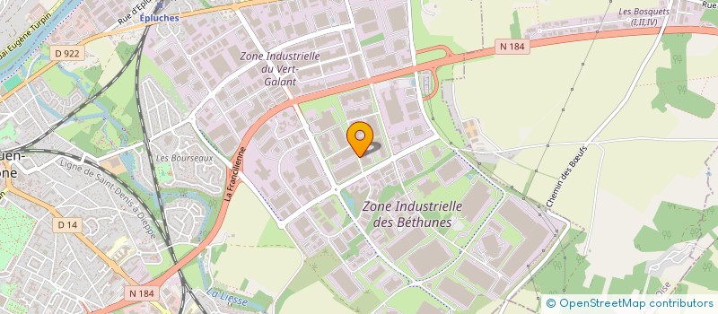 localisation de l'entreprise MLD à SAINT-OUEN-L'AUMONE