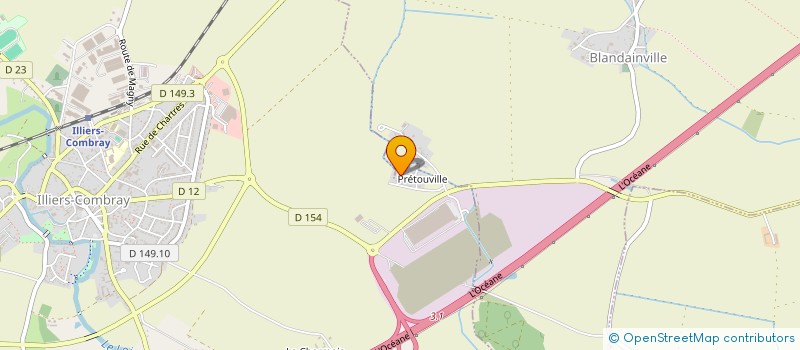 localisation de l'entreprise MLD à ILLIERS-COMBRAY