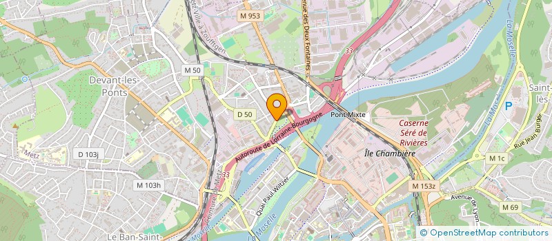 localisation de l'entreprise MLD AUTO  METZ