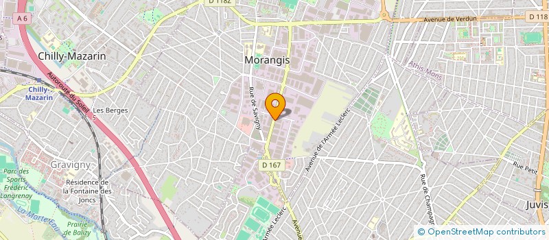 localisation de l'entreprise MLD BATIMENT à MORANGIS