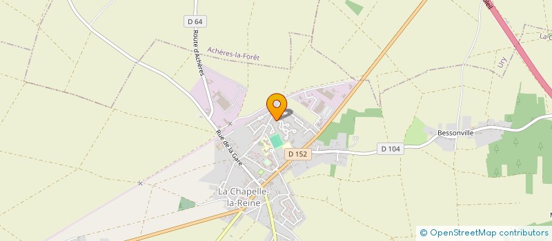 localisation de l'entreprise MLD CREATION  LA CHAPELLE-LA-REINE