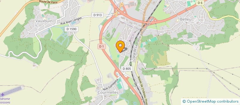 localisation de l'entreprise MLD DEMOLITION  COURMELLES