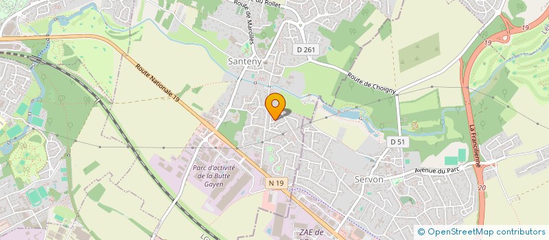 localisation de l'entreprise MLD GESTION à MAROLLES-EN-BRIE