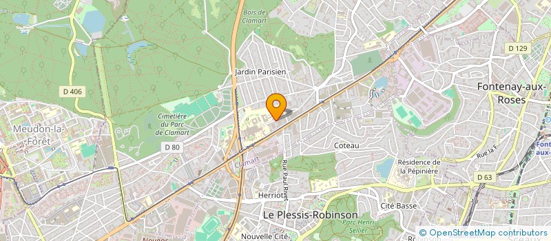 localisation de l'entreprise MLD GROUP à CLAMART
