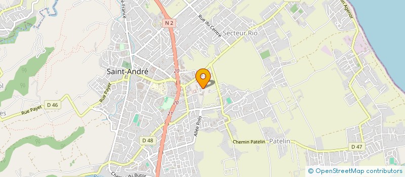 localisation de l'entreprise MLD HOLDING  SAINT-ANDRE