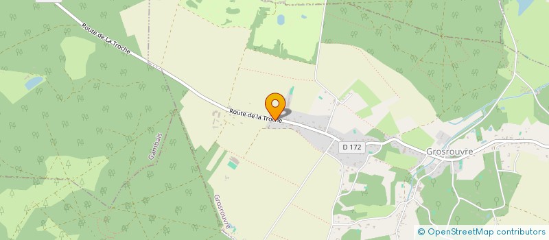 localisation de l'entreprise MLD INTERIEUR  GROSROUVRE