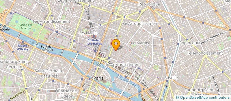 localisation de l'entreprise MLD MANAGEMENT LIGNES DIFFUSION  PARIS