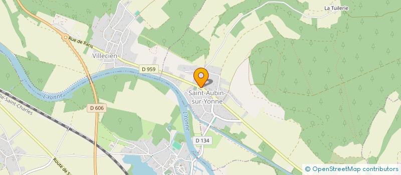 localisation de l'entreprise MLD SECURITE  SAINT-AUBIN-SUR-YONNE