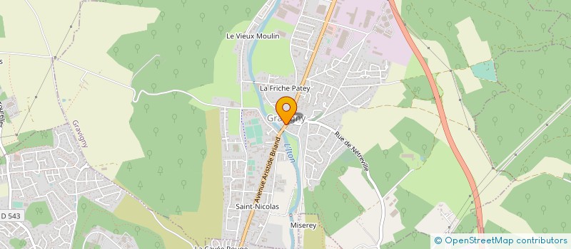 localisation de l'entreprise MLDA27 à GRAVIGNY