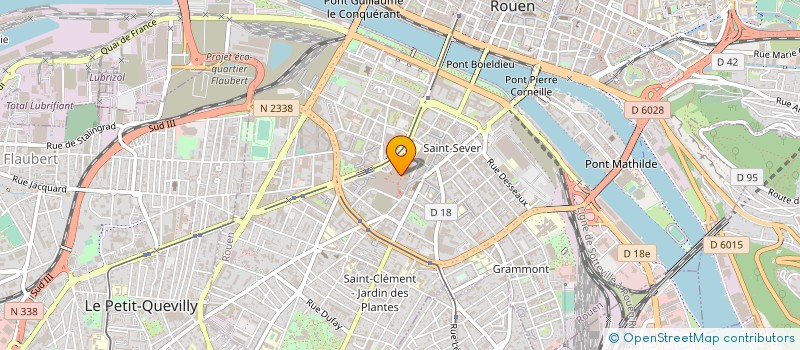 localisation de l'entreprise MLDB FASHION à ROUEN