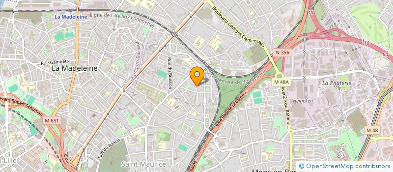 localisation de l'entreprise MLDC à MARCQ-EN-BARŒUL
