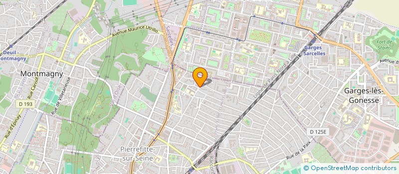 localisation de l'entreprise MLDD SECURITE PRIVEE  BONDY