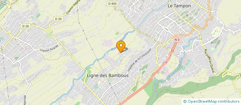 localisation de l'entreprise MLDI SANTE BIEN-ETRE à SAINT-PIERRE