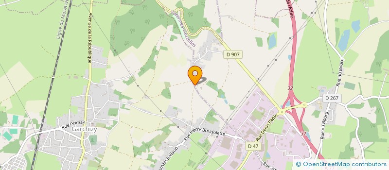 localisation de l'entreprise MLDM à VARENNES VAUZELLES