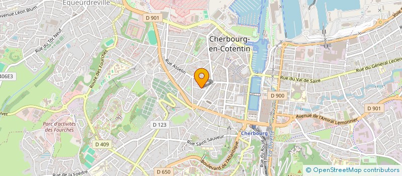 localisation de l'entreprise MLDM PRO  CHERBOURG-EN-COTENTIN