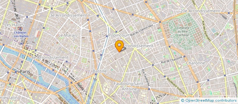 localisation de l'entreprise MLE FINANCE  PARIS