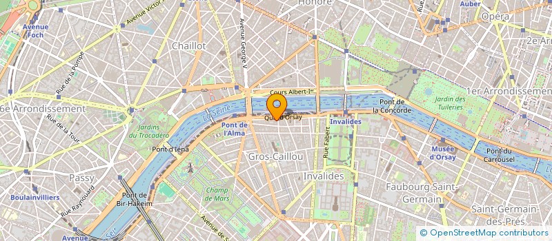 localisation de l'entreprise MLE LAMY YVONNE  MME LAMY GENEVIEV  PARIS