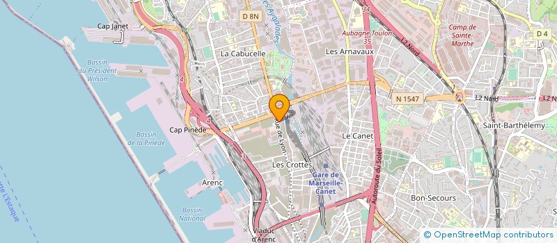 localisation de l'entreprise MLE RENEUF à MARSEILLE