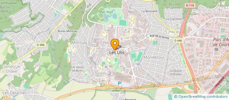 localisation de l'entreprise MLE TRANSPORT à LES ULIS
