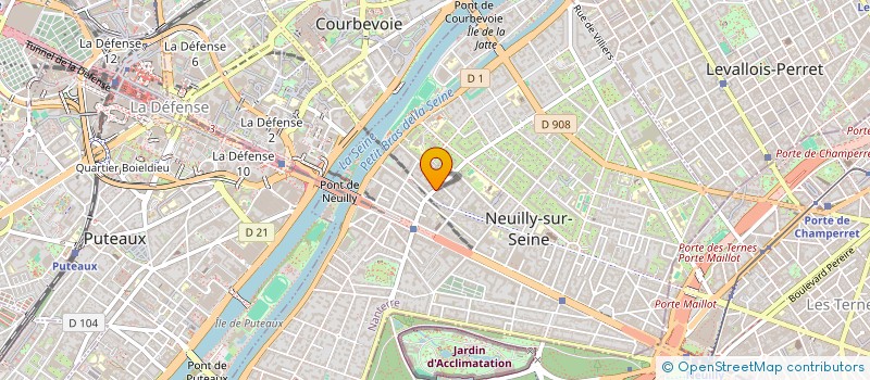 localisation de l'entreprise MLEM  NEUILLY-SUR-SEINE
