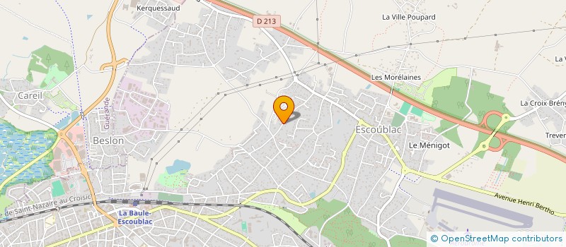 localisation de l'entreprise MLEP à LA BAULE-ESCOUBLAC