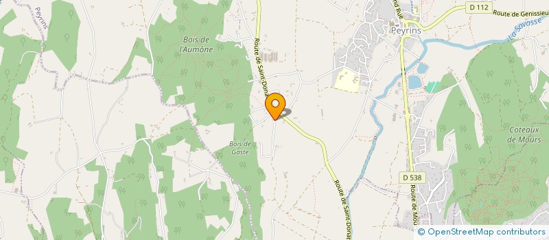 localisation de l'entreprise MLEQ  PEYRINS