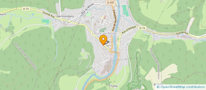 localisation de l'entreprise MLESFLEURS  PONT-DE-ROIDE-VERMONDANS