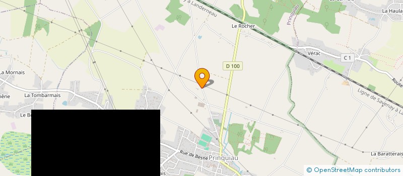 localisation de l'entreprise MLF 44  PRINQUIAU