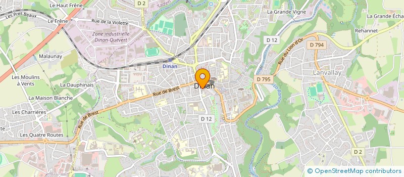 localisation de l'entreprise MLF COMPANY  DINAN