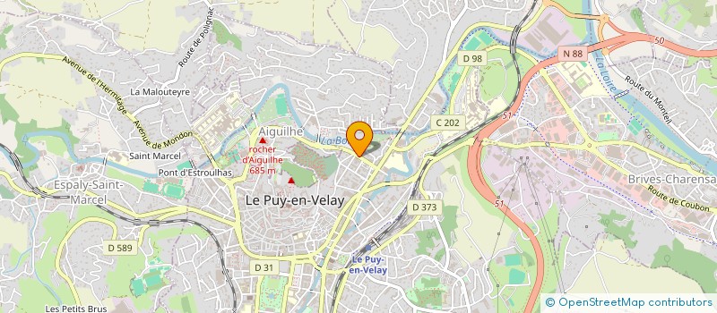 localisation de l'entreprise MLF EVENTS à LE PUY-EN-VELAY