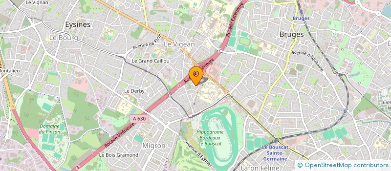 localisation de l'entreprise MLF IMMO  EYSINES