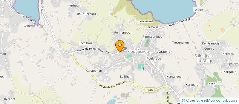 localisation de l'entreprise MLF MOTORSPORT à PLOUGASNOU